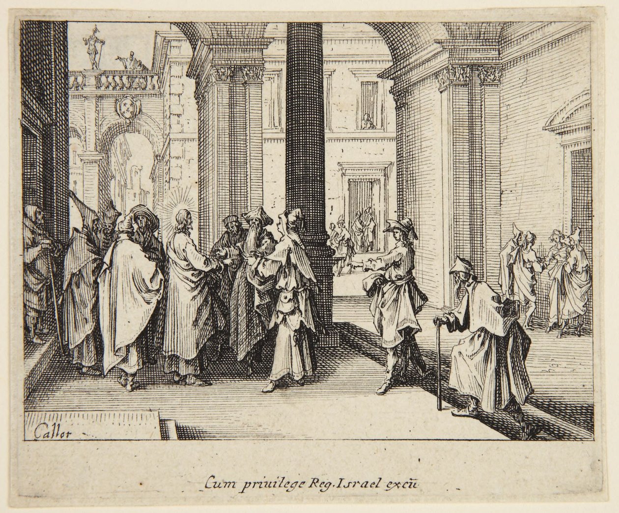 El denario de César de Jacques Callot