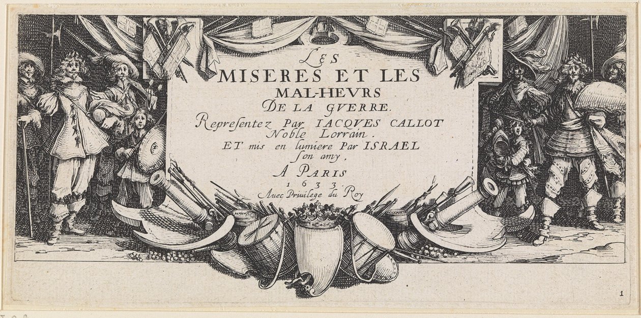 Las miserias y desgracias de la guerra de Jacques Callot