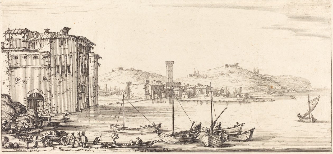 Cargando mercancía de Jacques Callot