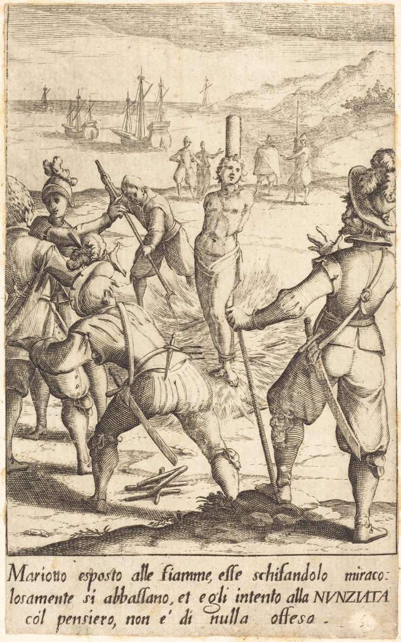 Mariotto, 1619 de Jacques Callot