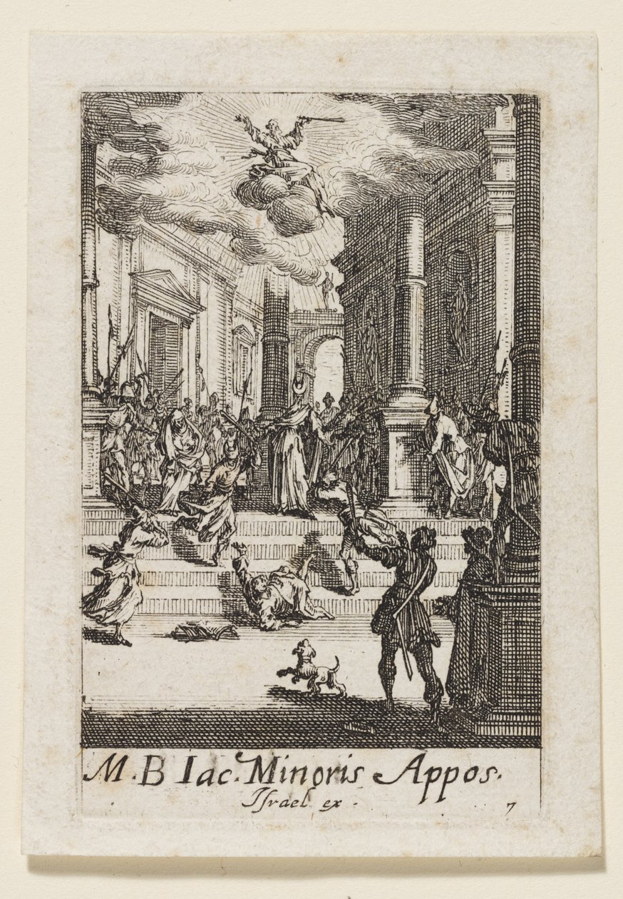Martirio de Santiago Apóstol (Jac. Minoris Appos.) de Jacques Callot