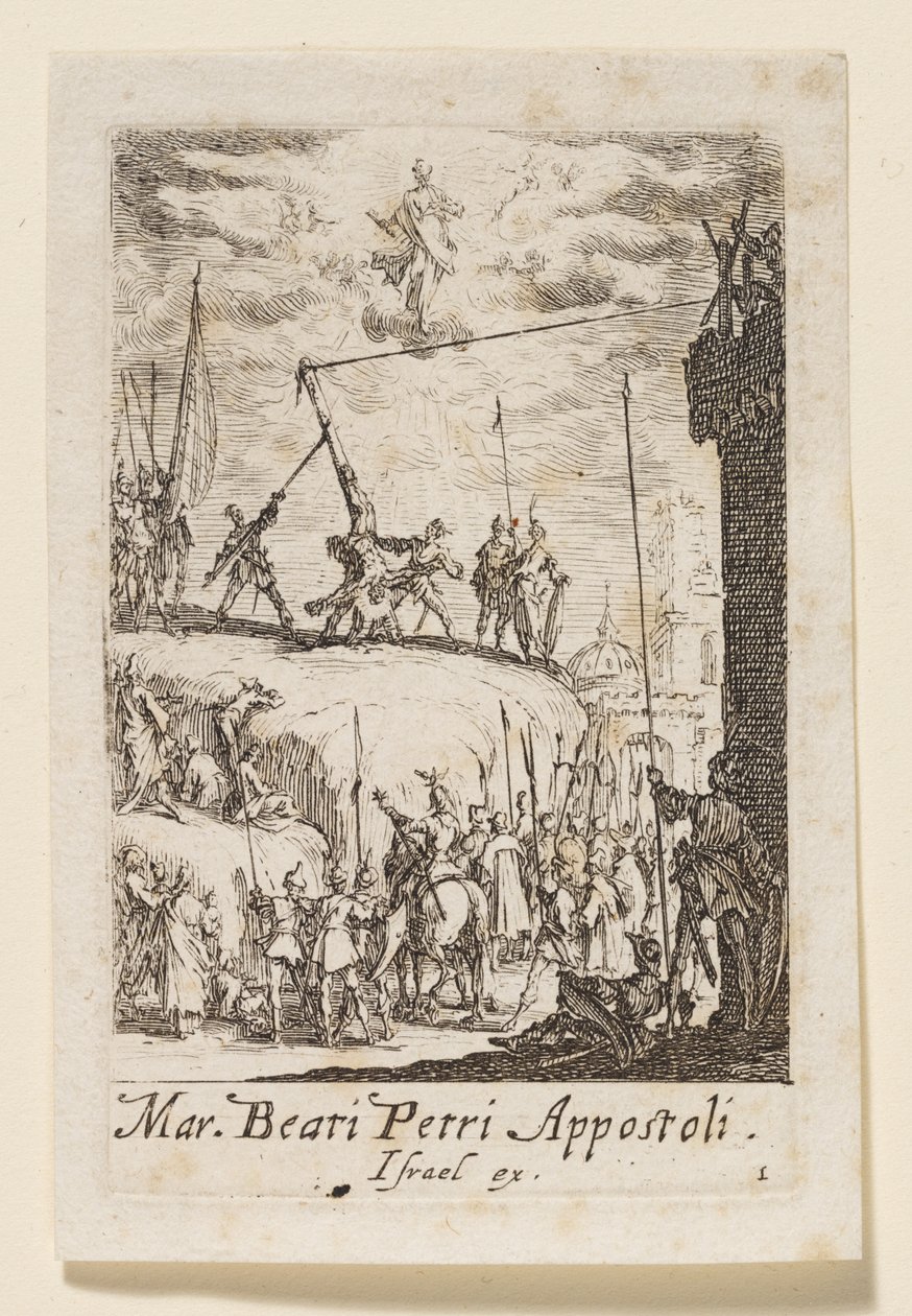 Martirio de san Pedro apóstol (Martirio del beato Pedro apóstol) de Jacques Callot