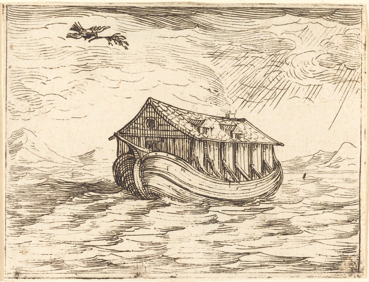 El arca de Noé de Jacques Callot