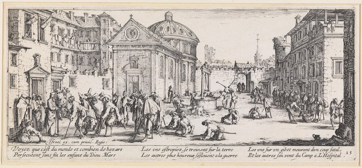 Heridos de guerra de Jacques Callot