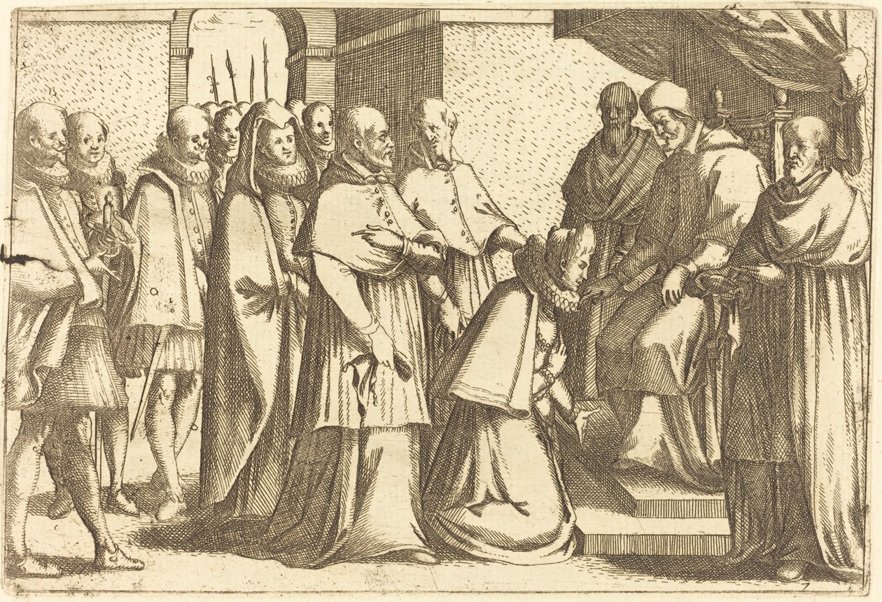 Audiencia Papal de Jacques Callot
