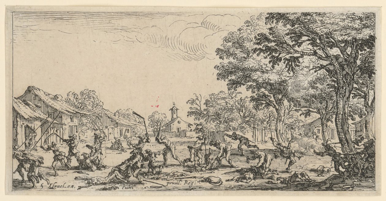 La venganza de los campesinos de Jacques Callot