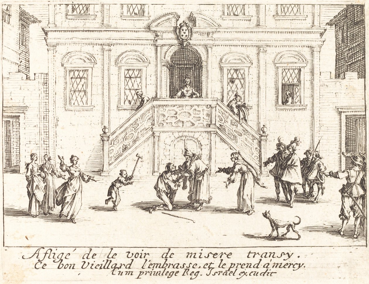 El regreso del hijo pródigo de Jacques Callot