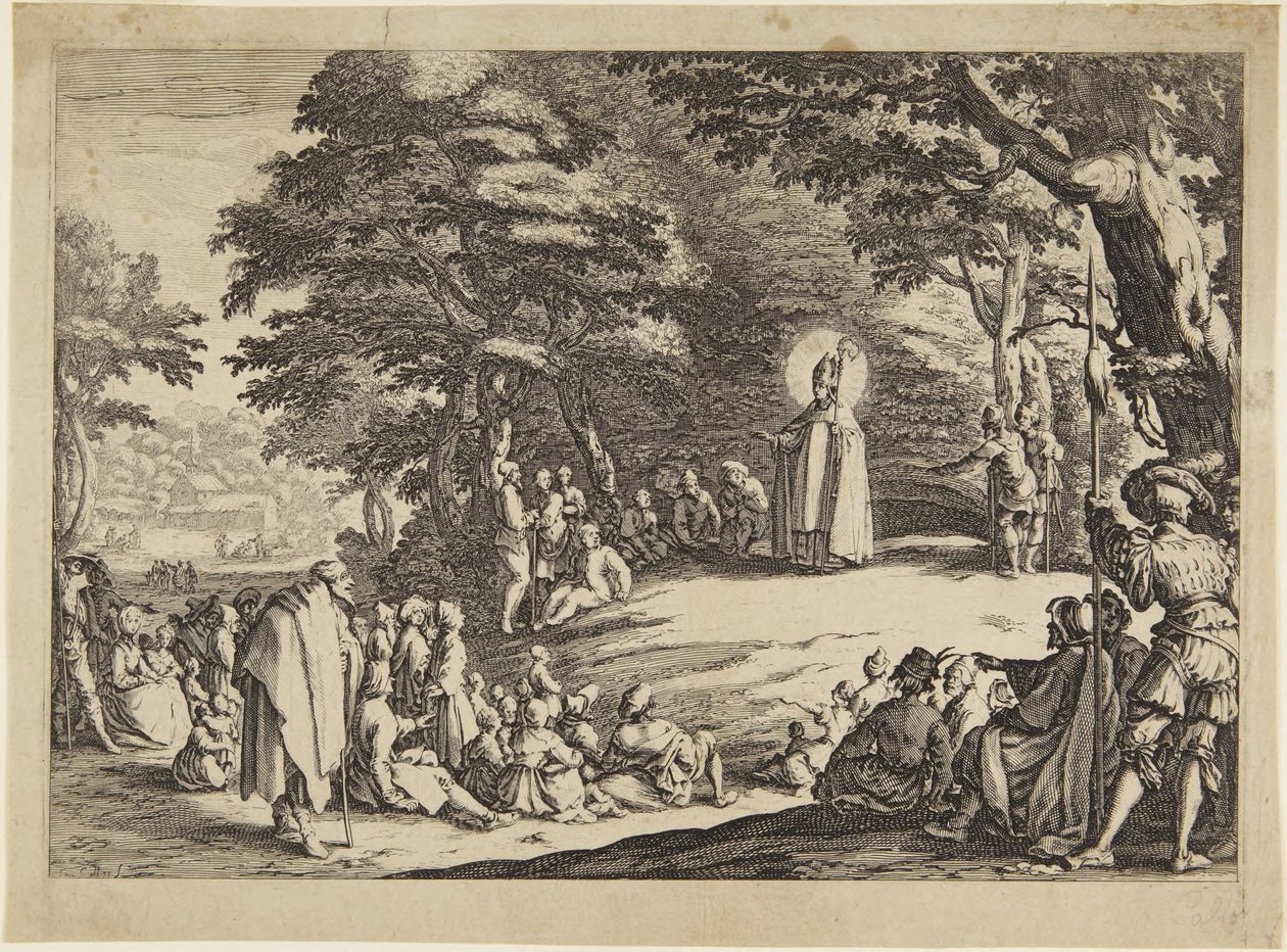 San Amond, San Nicolás o San Severino de Jacques Callot
