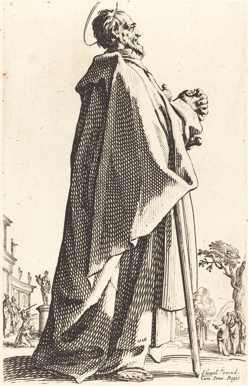 San Mateo, publicado en 1631 de Jacques Callot
