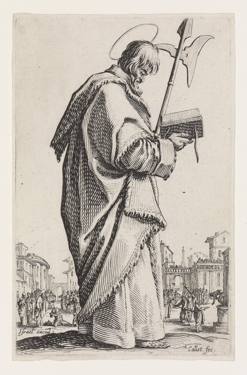 San Matías de Les Grands Apôtres, 1631 de Jacques Callot