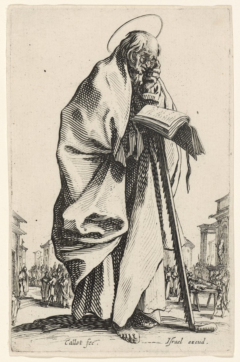 San Simón de Les Grands Apôtres, 1631 de Jacques Callot