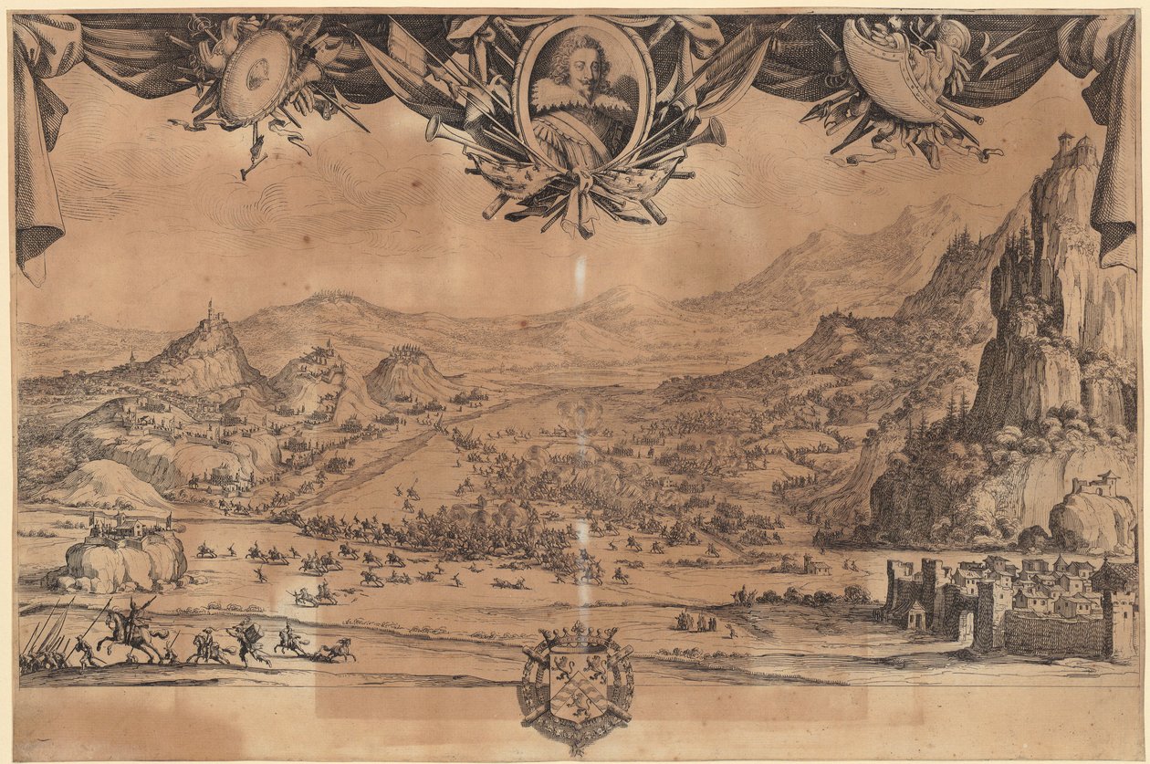 Batalla de Avigliano de Jacques Callot