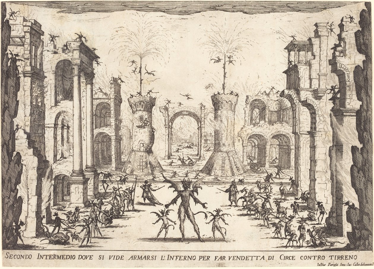 Segundo intermezzo de Jacques Callot