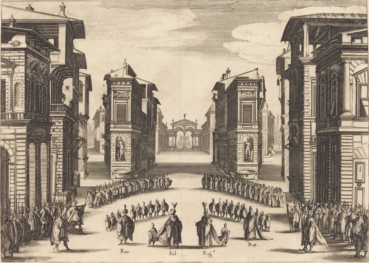 Solimano, Acto II de Jacques Callot