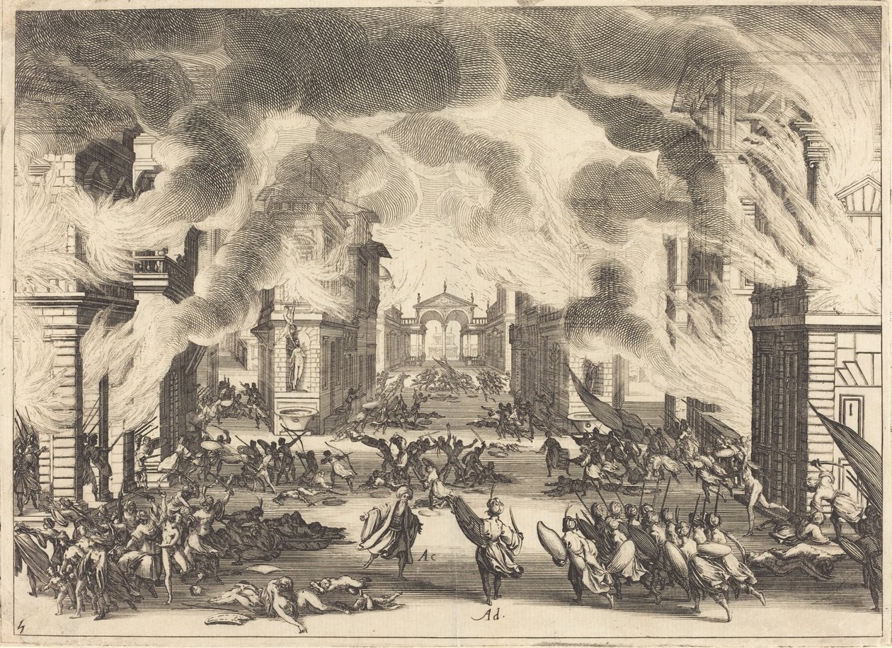 Solimano, Acto V de Jacques Callot