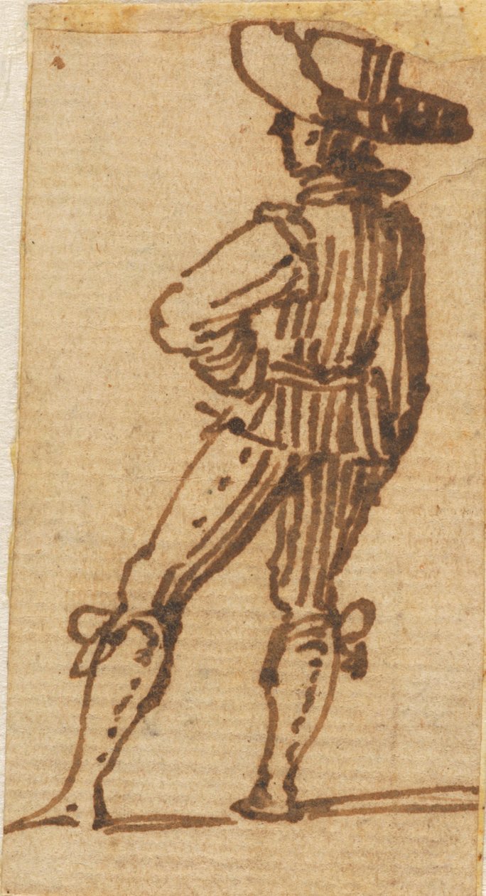 Hombre de pie de Jacques Callot