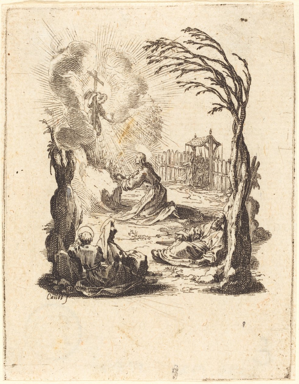 La Agonía en el Jardín de Jacques Callot
