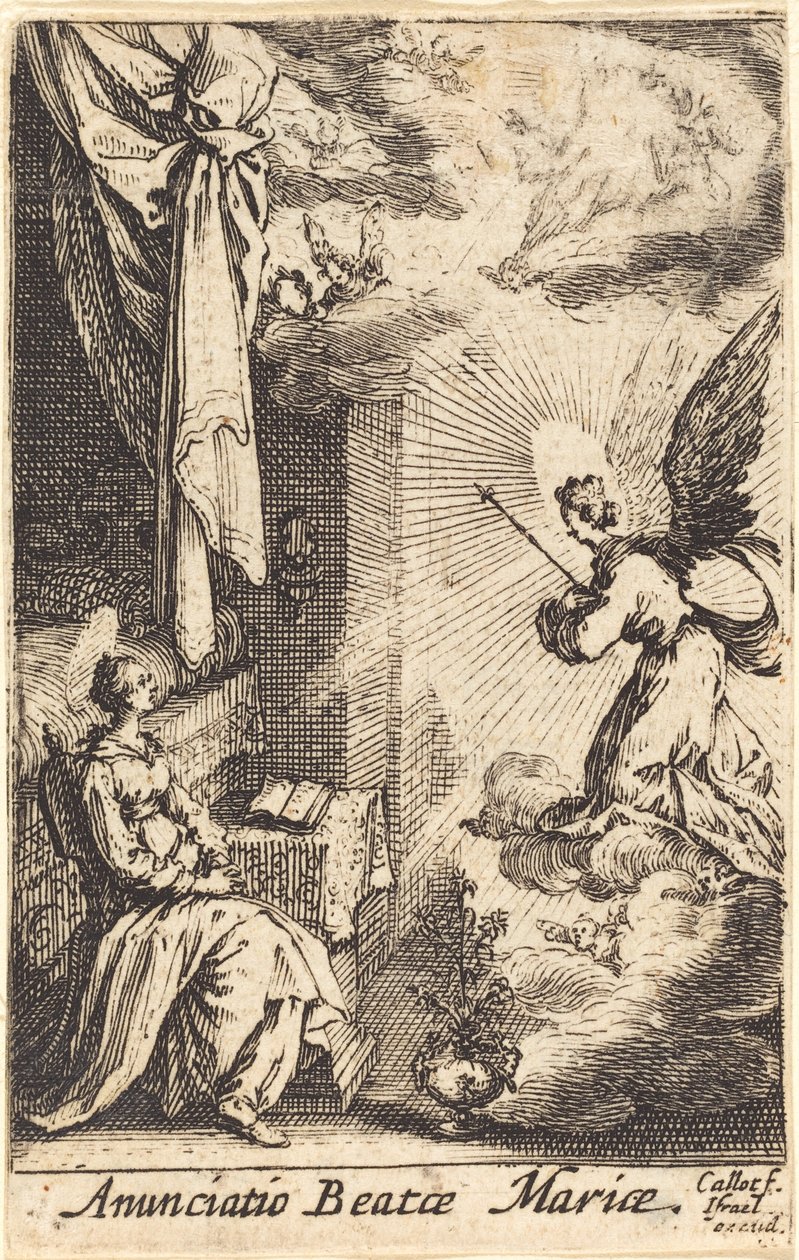 La Anunciación de Jacques Callot