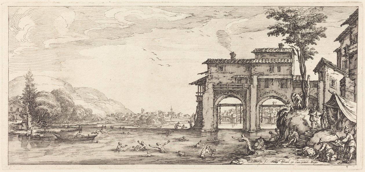 Los bañistas de Jacques Callot