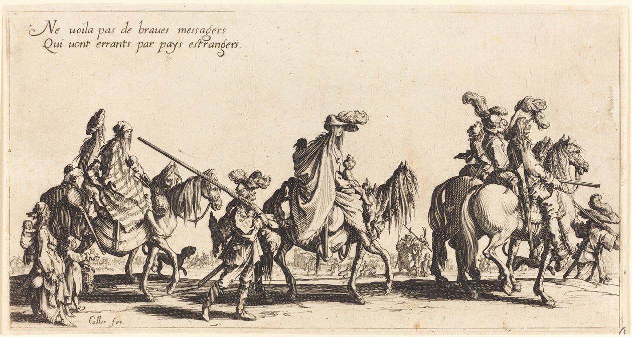 Los bohemios marchando: La vanguardia de Jacques Callot