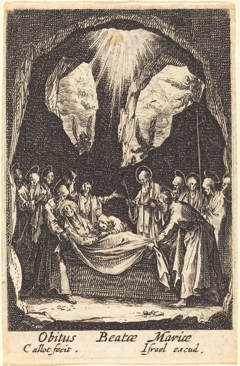 El Entierro de la Virgen de Jacques Callot