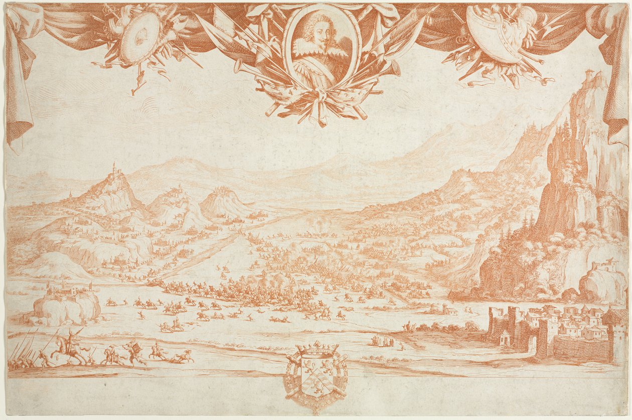 The Combat of Avigliamo de Jacques Callot
