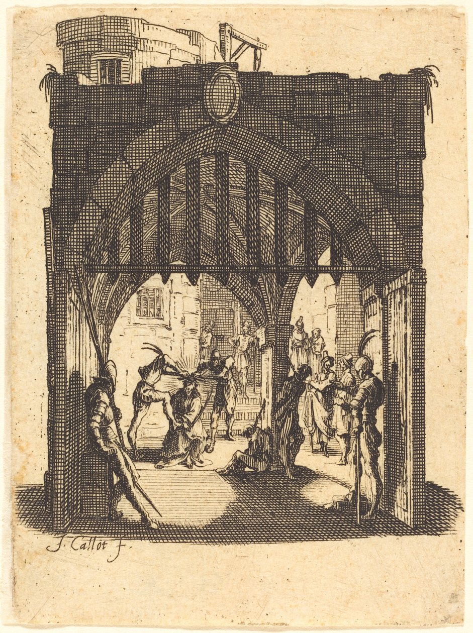La Coronación de Espinas de Jacques Callot