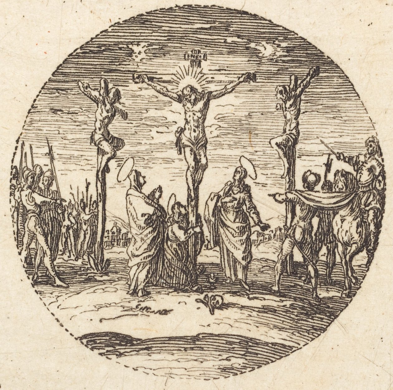 La Crucifixión de Jacques Callot
