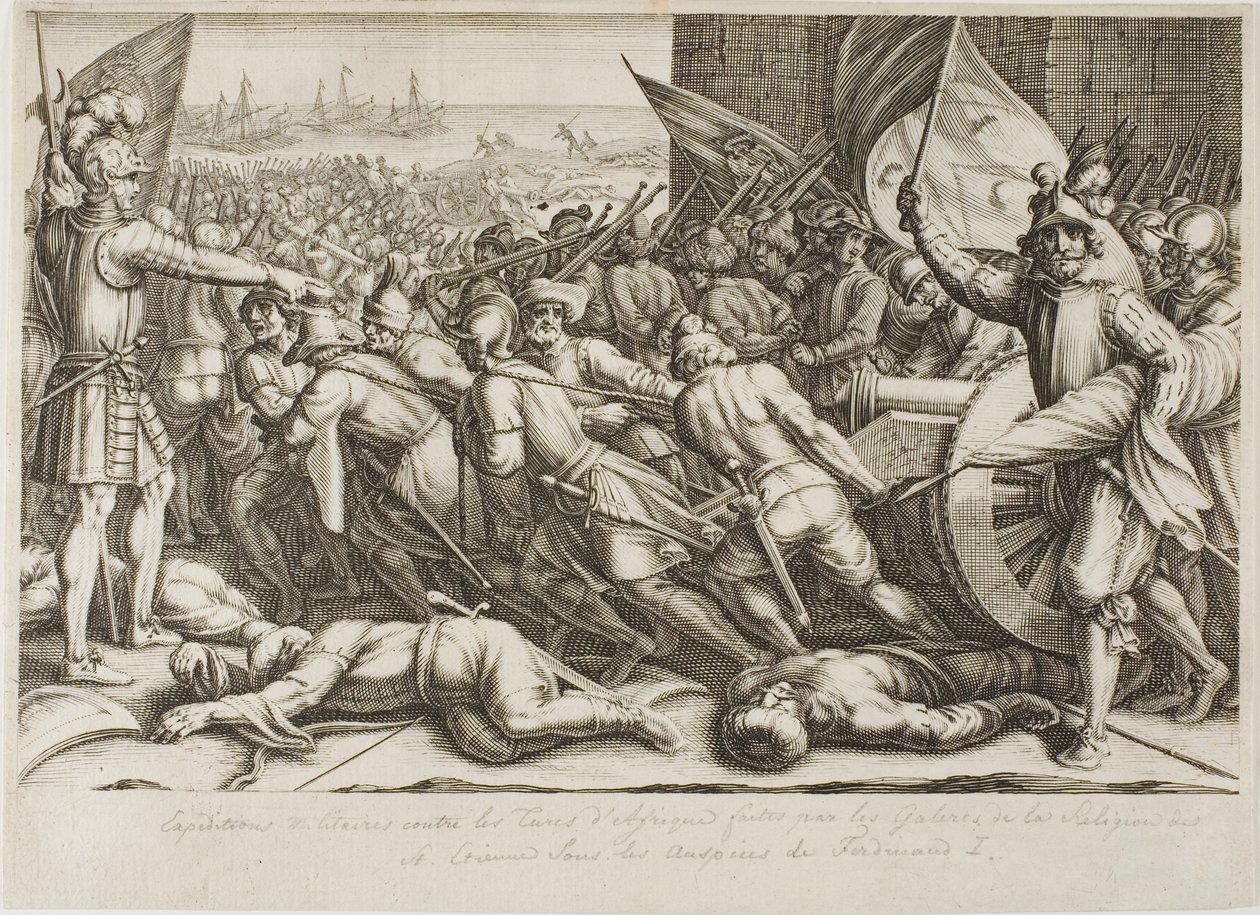 La partida de las tropas de Jacques Callot