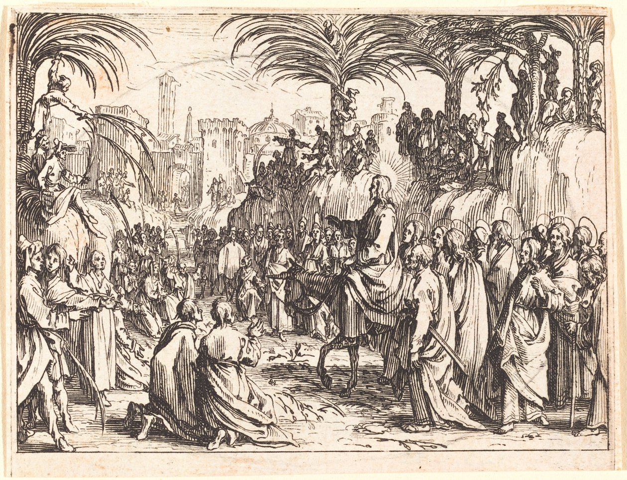 La entrada en Jerusalén de Jacques Callot