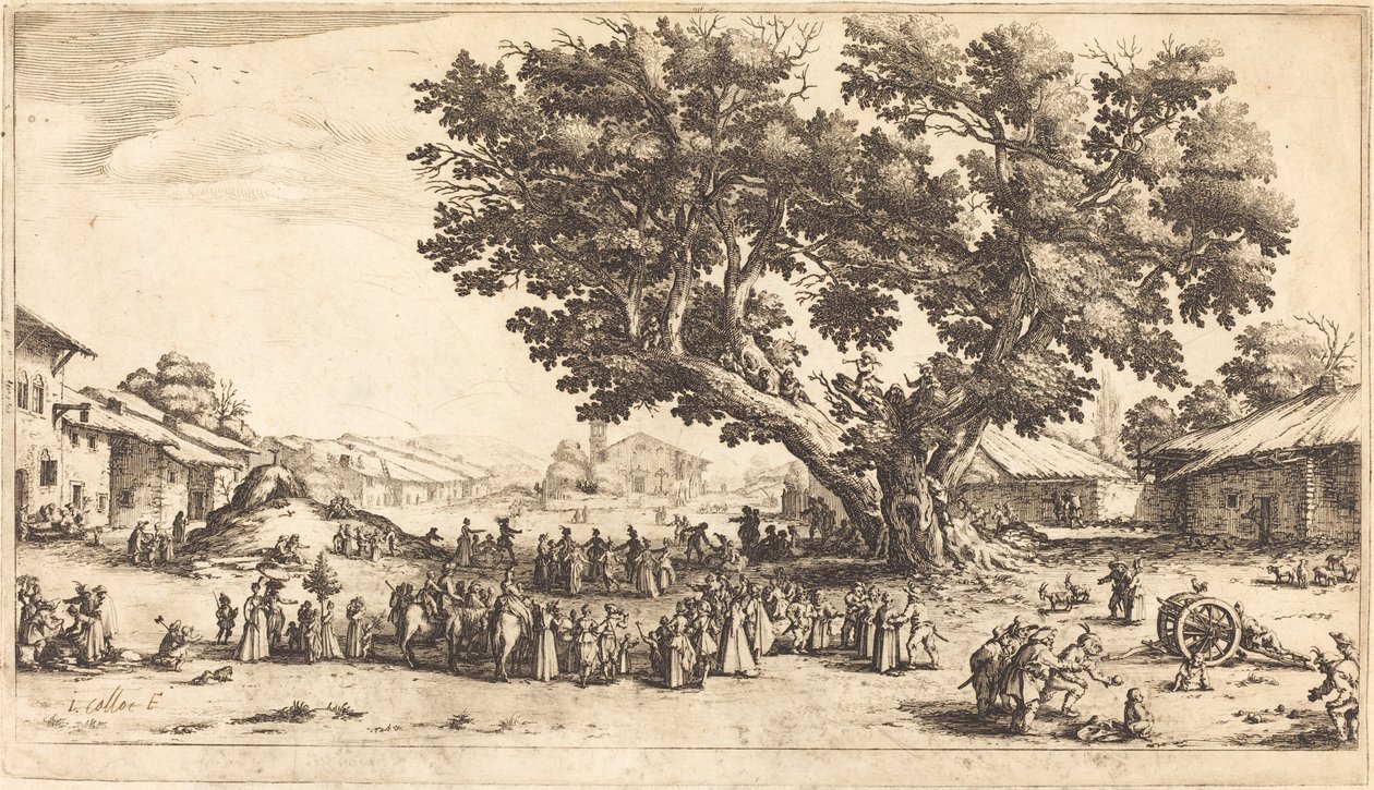 La Feria en Xeuilley de Jacques Callot
