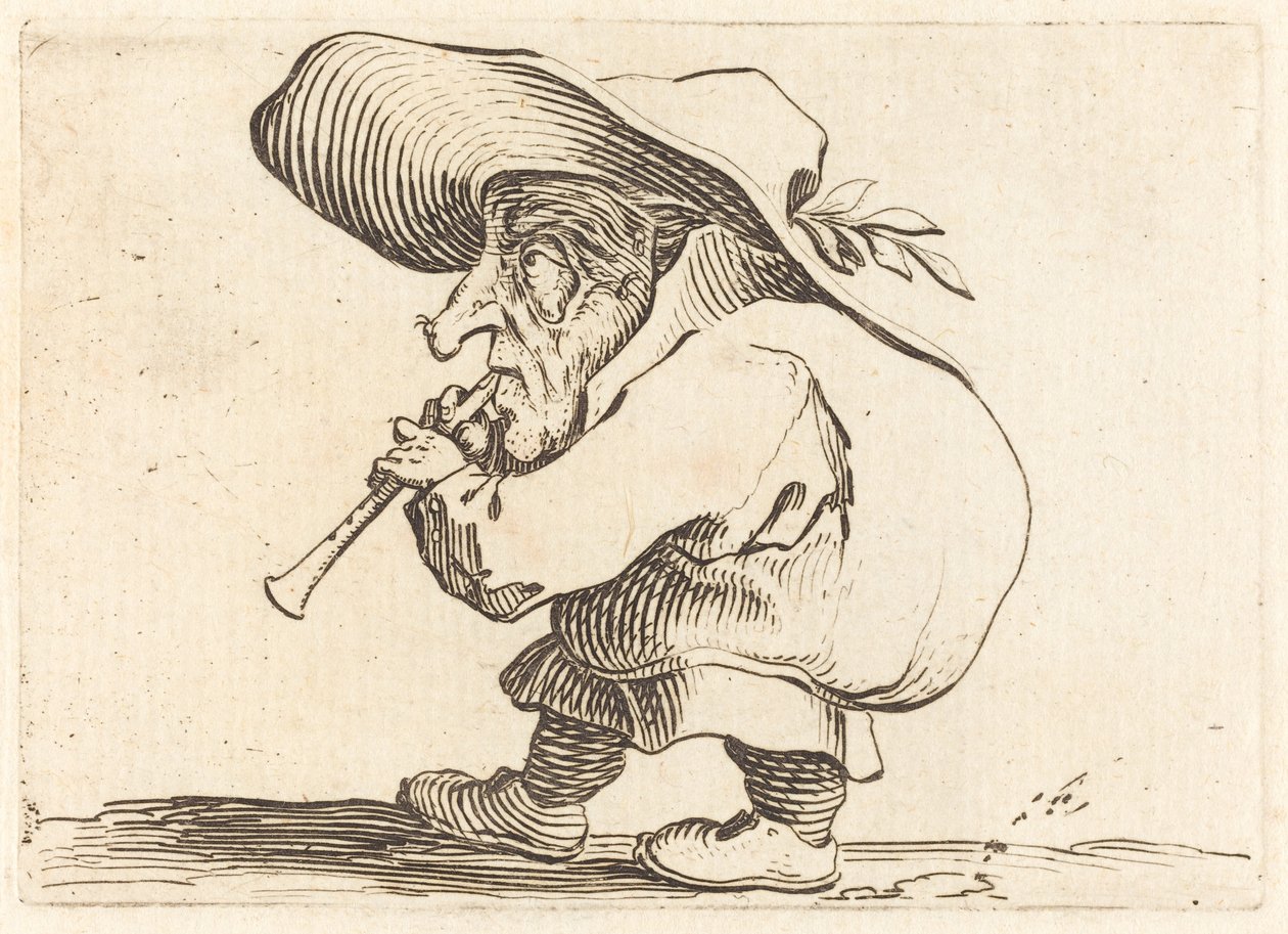 El Flautista de Jacques Callot