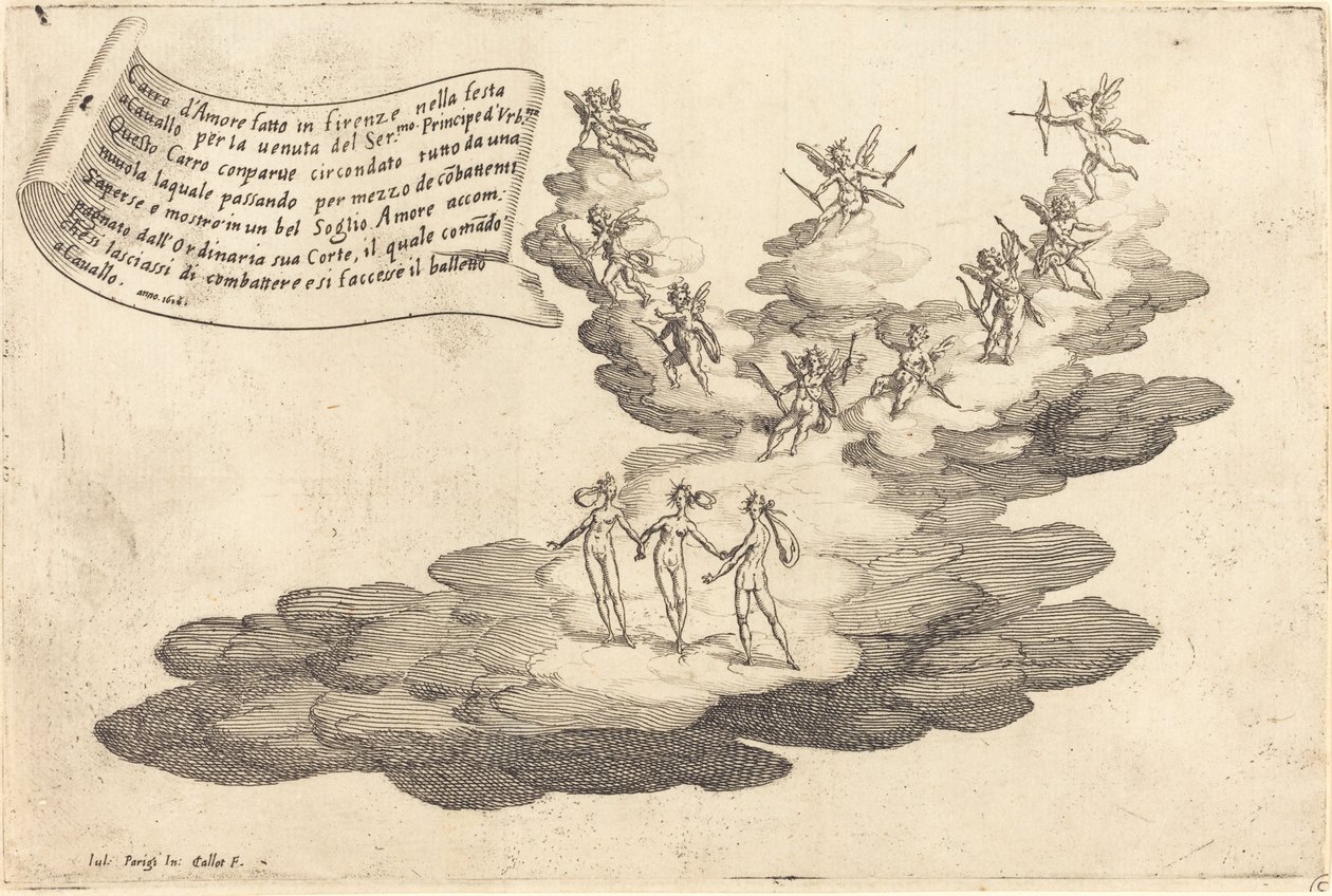 El flotador del amor de Jacques Callot