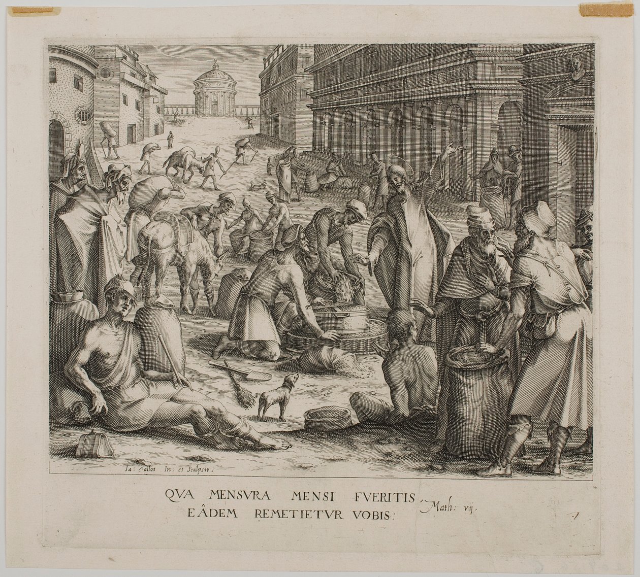 Los medidores de grano de Jacques Callot