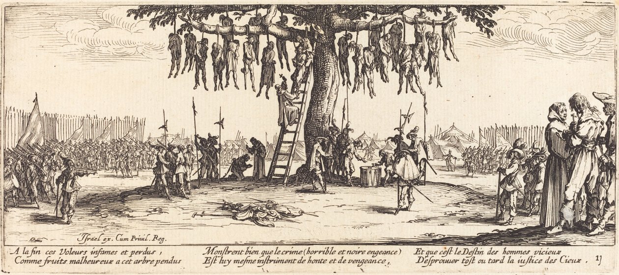 La horca de Jacques Callot