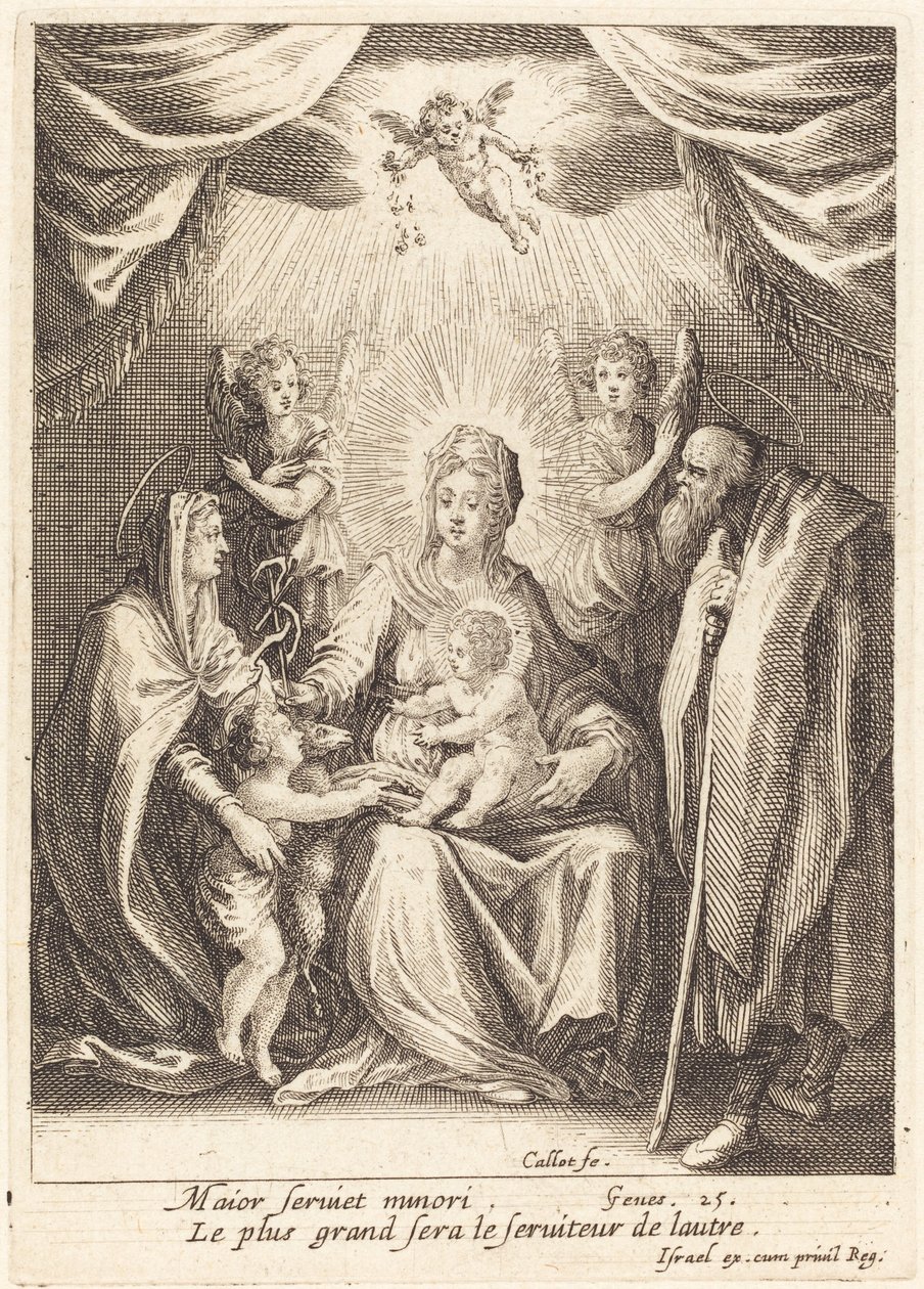 Los Homenajes del Niño San Juan de Jacques Callot