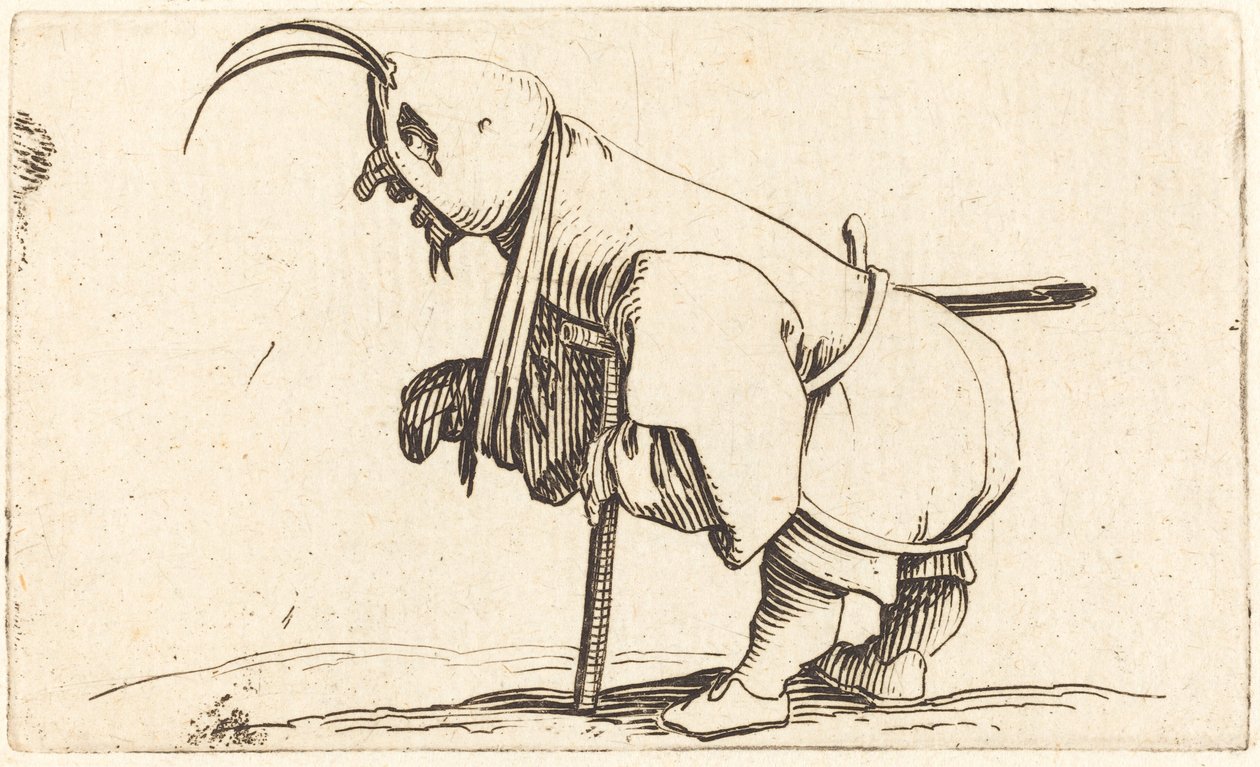El lisiado encapuchado de Jacques Callot