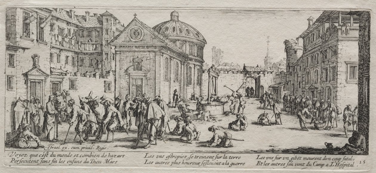 Las grandes miserias de la guerra: El hospital de Jacques Callot