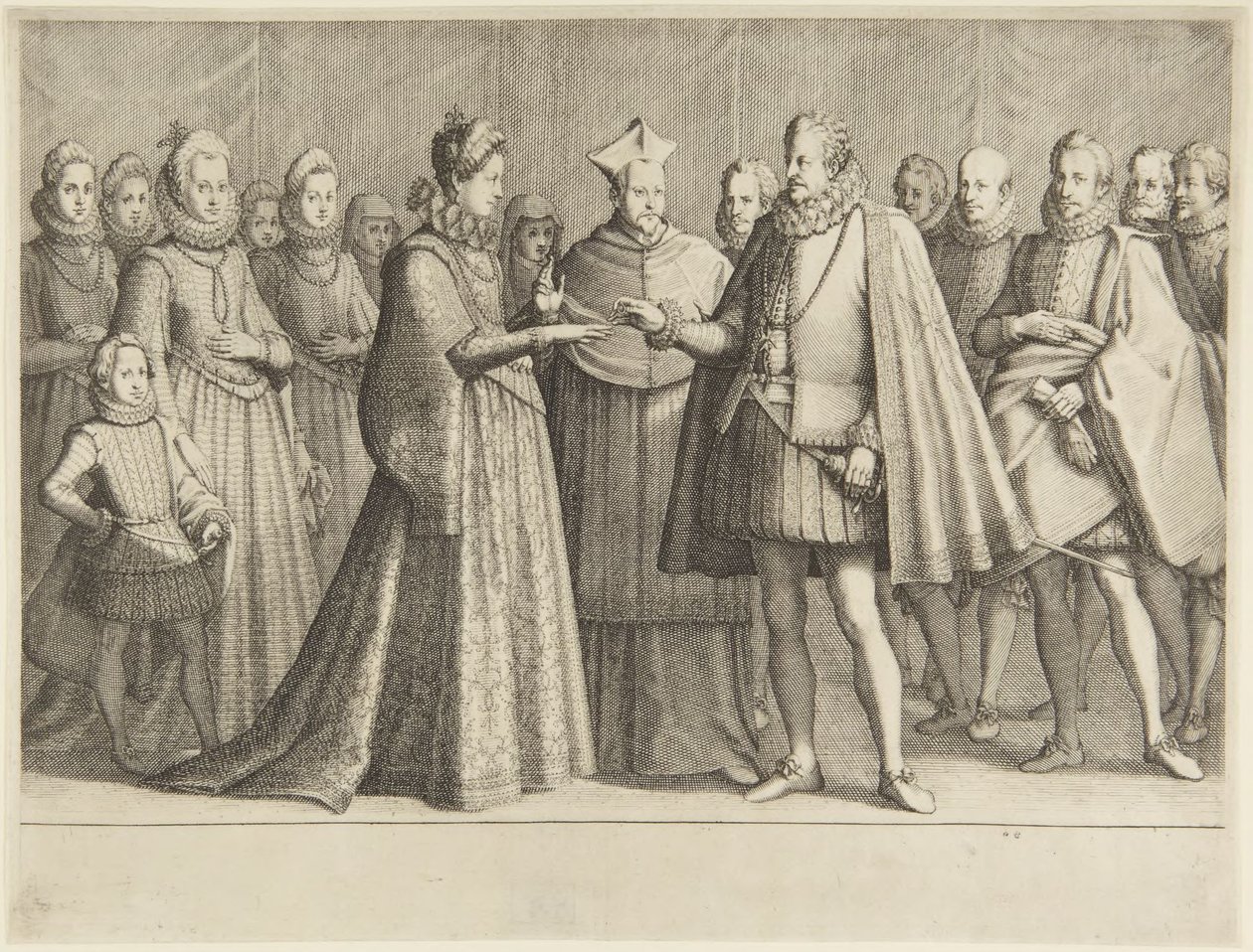 El matrimonio de Fernando I de Jacques Callot