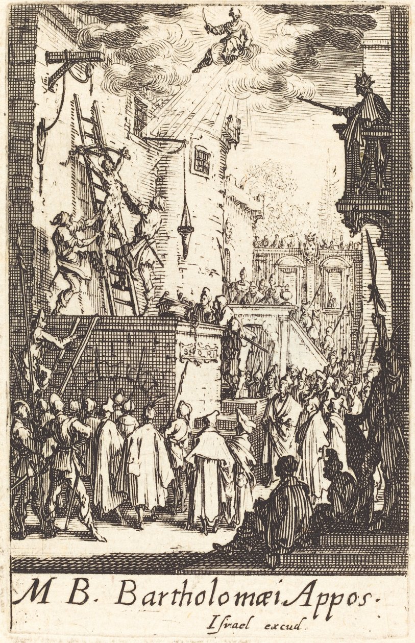El martirio de San Bartolomé de Jacques Callot