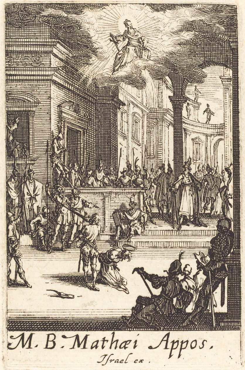 El martirio de San Mateo de Jacques Callot