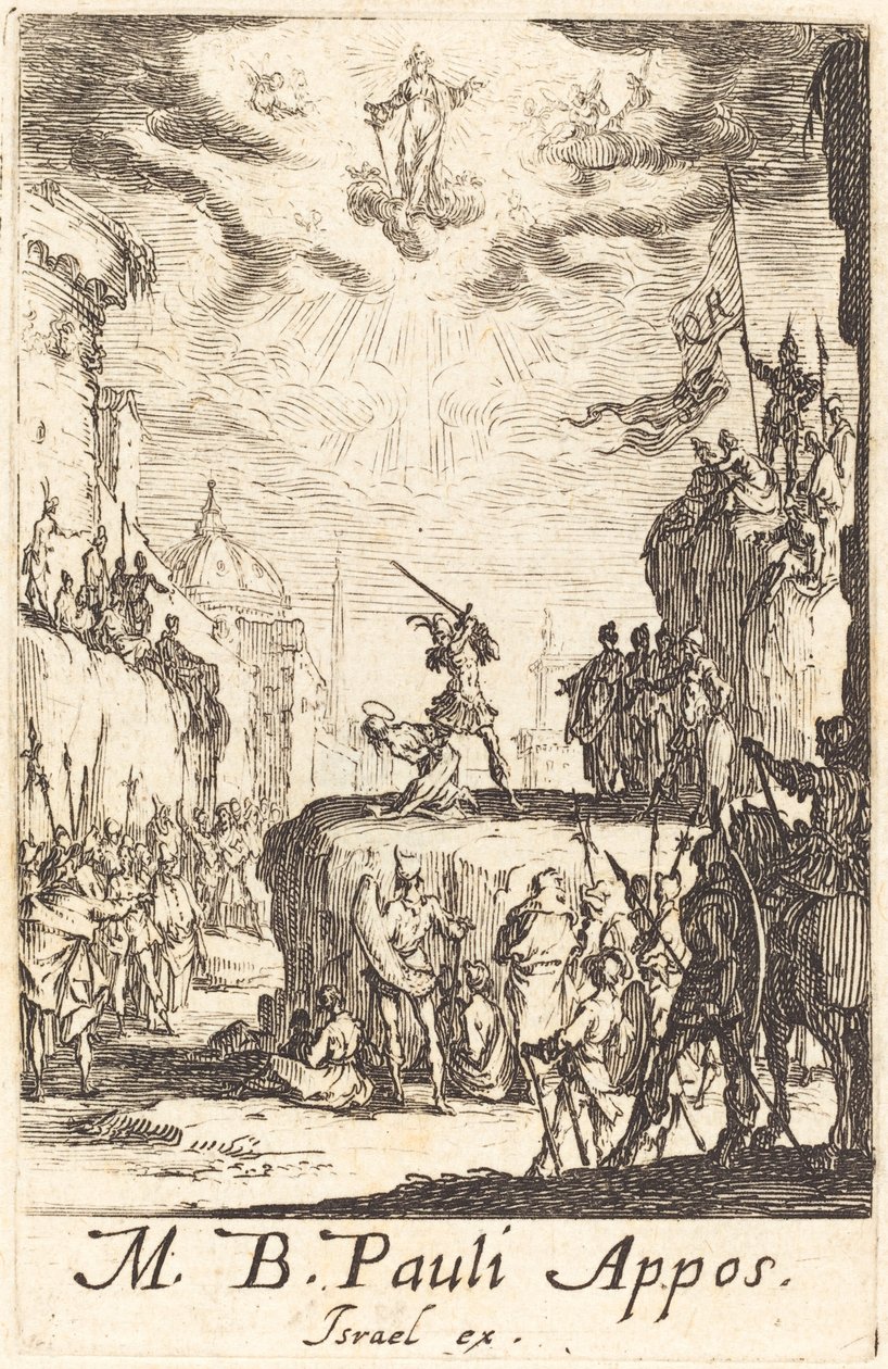 El martirio de San Pablo de Jacques Callot