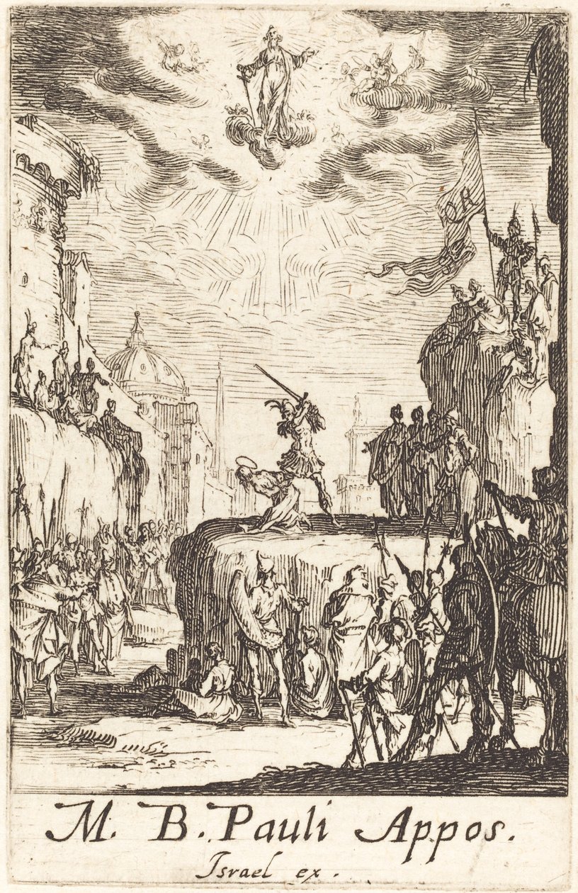 El martirio de San Pablo de Jacques Callot