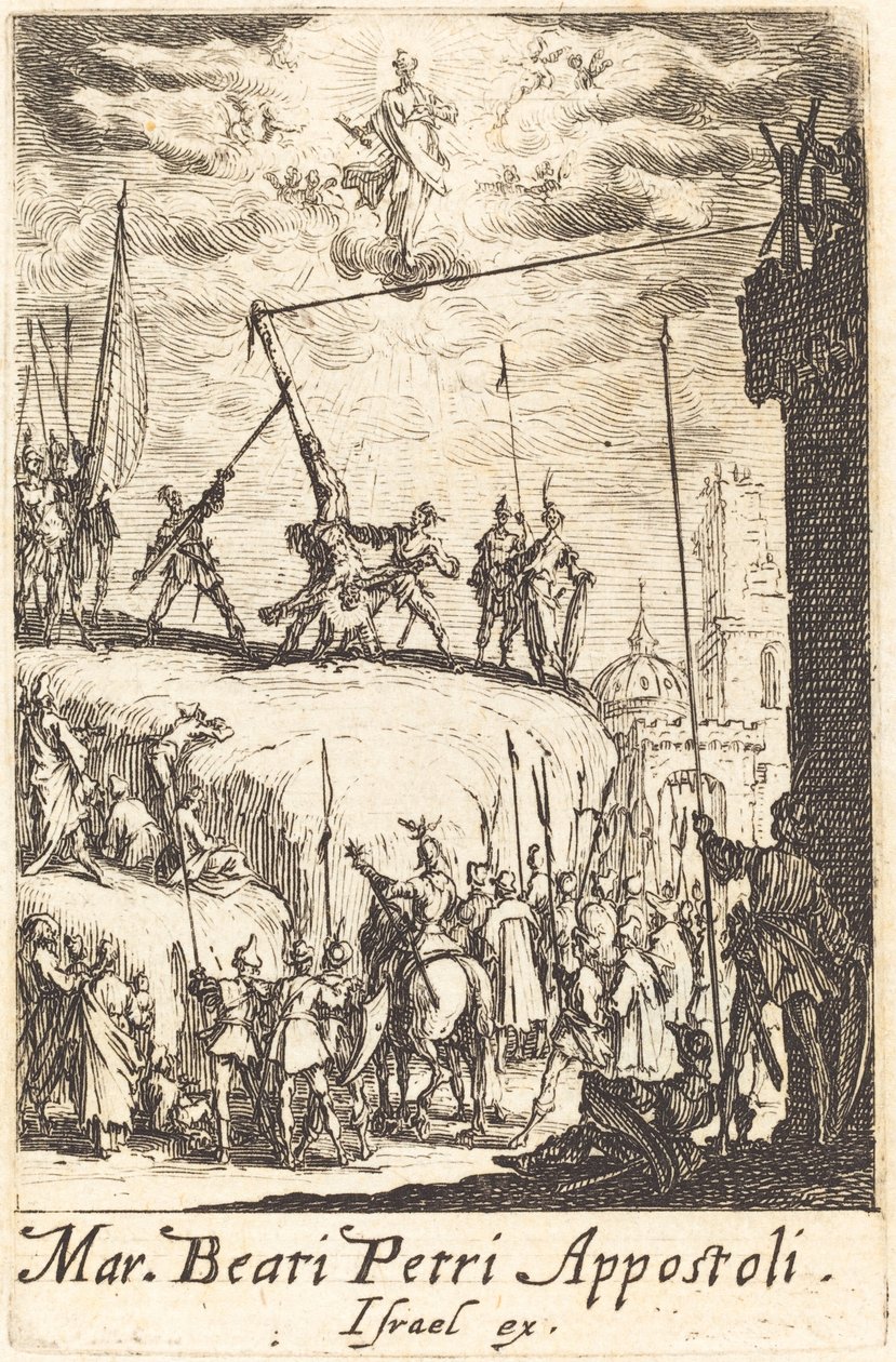 El martirio de San Pedro de Jacques Callot