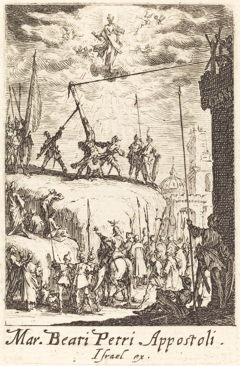 El martirio de San Pedro de Jacques Callot