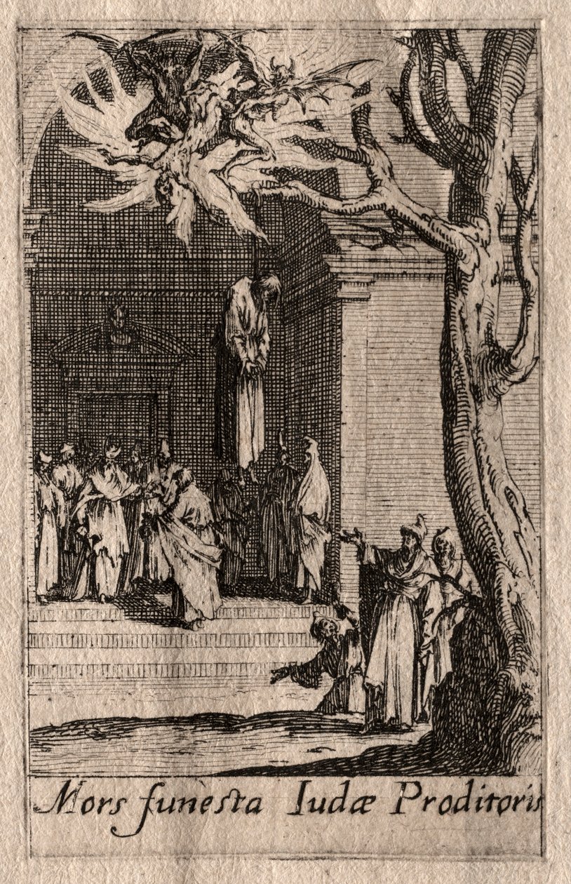 El martirio de los apóstoles: La muerte de Judas de Jacques Callot