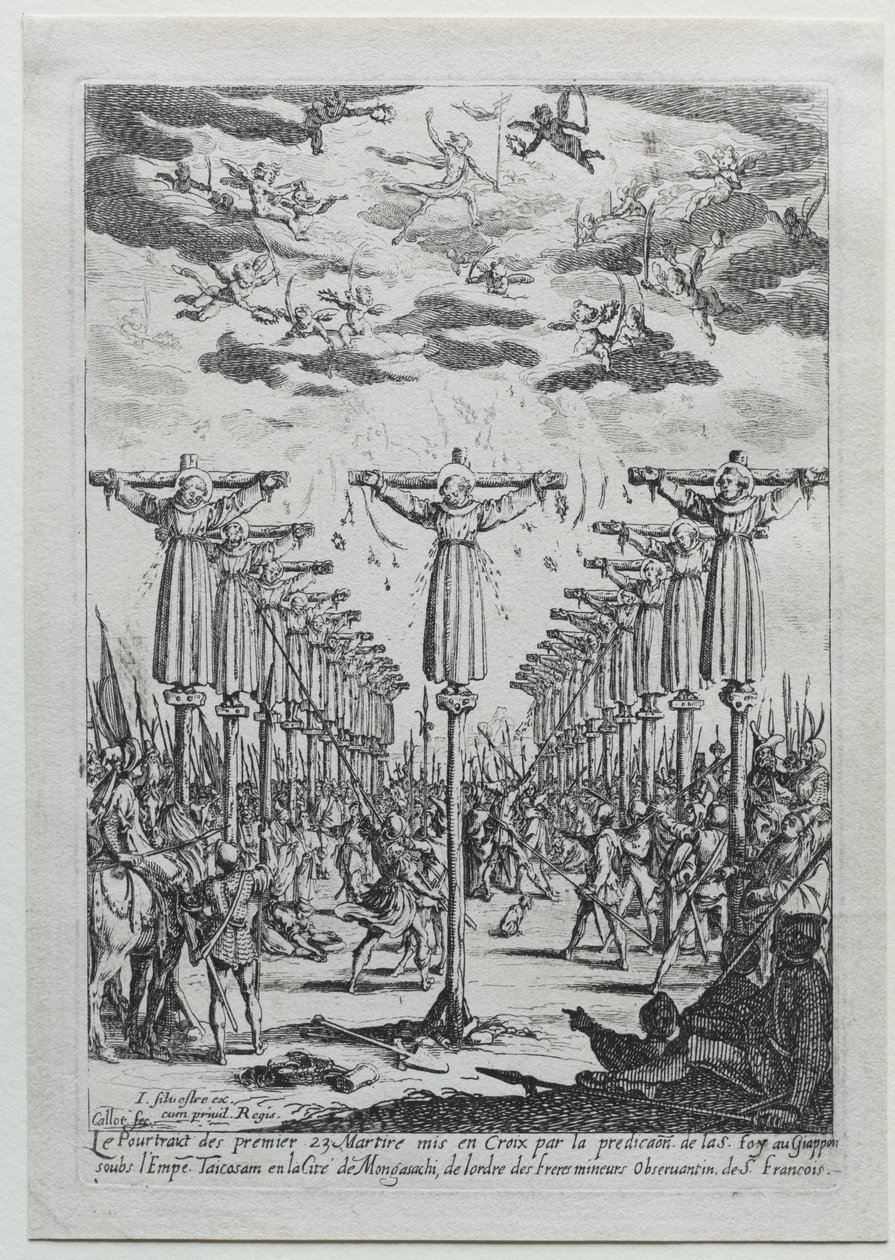 The Martyrs of Japan de Jacques Callot