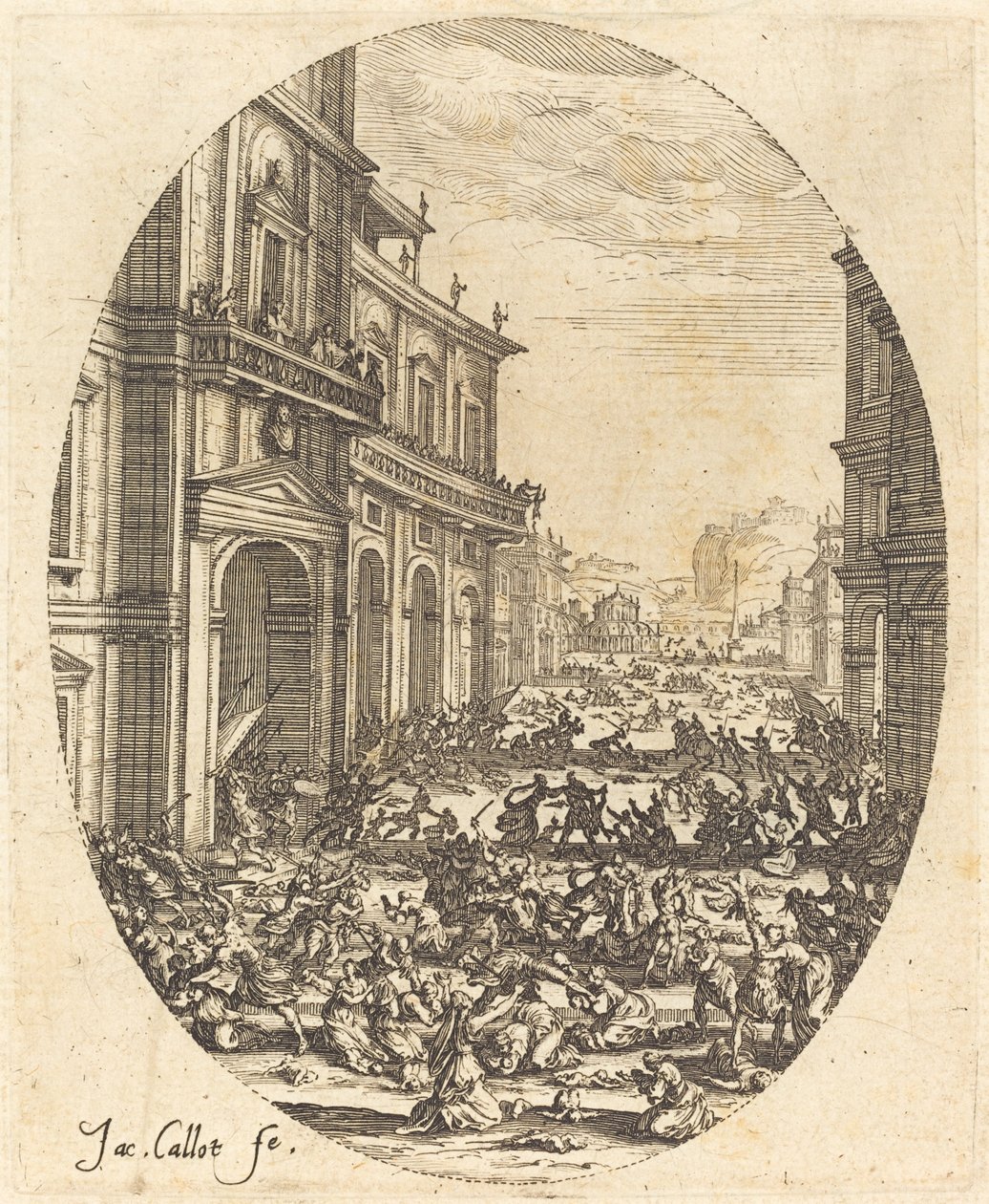 La Matanza de los Inocentes de Jacques Callot