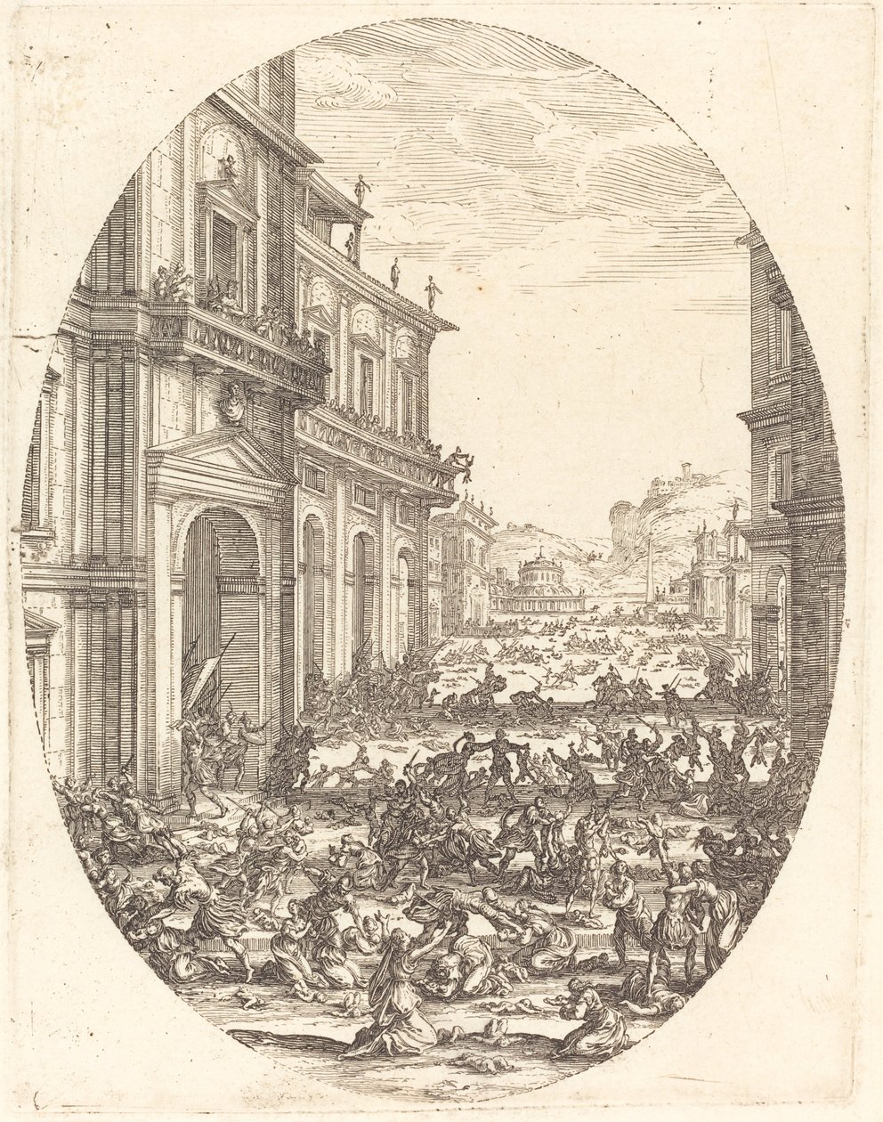 La masacre de los inocentes de Jacques Callot