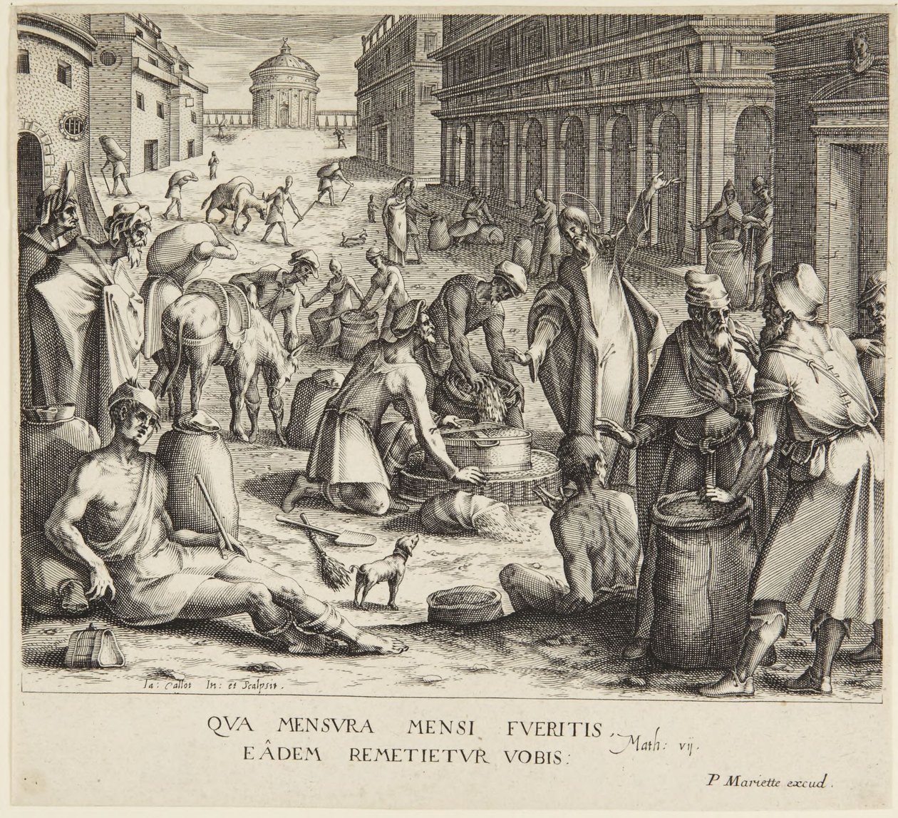 Los medidores de cereales de Jacques Callot